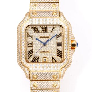 Replica Cartier Santos F4 Factory Date Display - AR Replica Watches