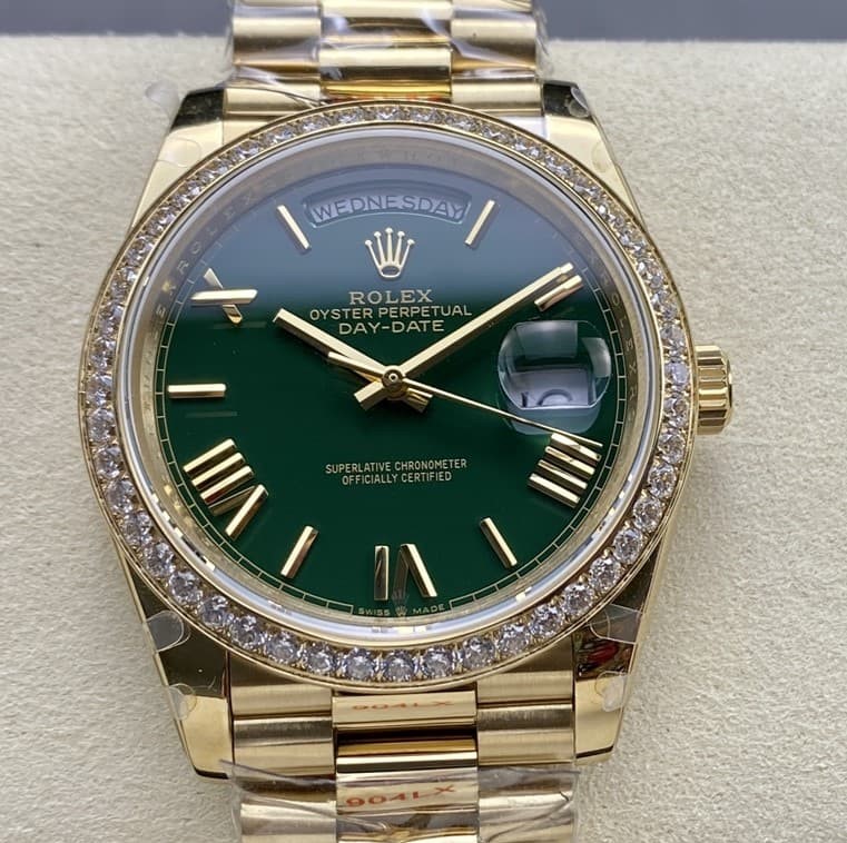 Replica Rolex Day-Date m228348rbr-0040 QF Factory - AR Replica Watches
