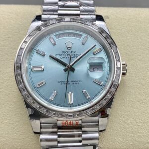 Replica Rolex Day-Date m228396tbr-0002 QF Factory Diamond - AR Replica Watches