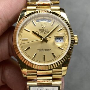 Replica Rolex Day-Date m128238-0045 QF Factory Date display - AR Replica Watches