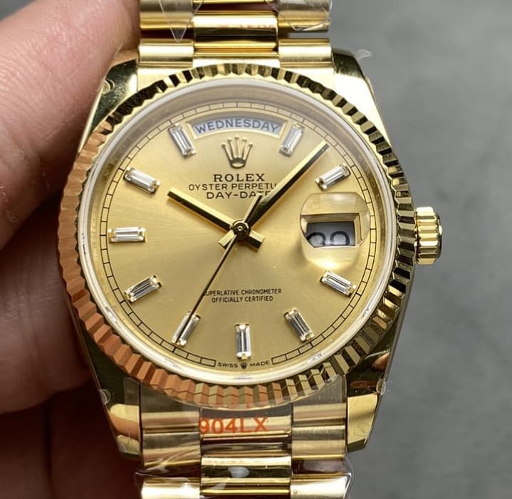 Replica Rolex Day-Date m128238-0132 QF Factory - AR Replica Watches