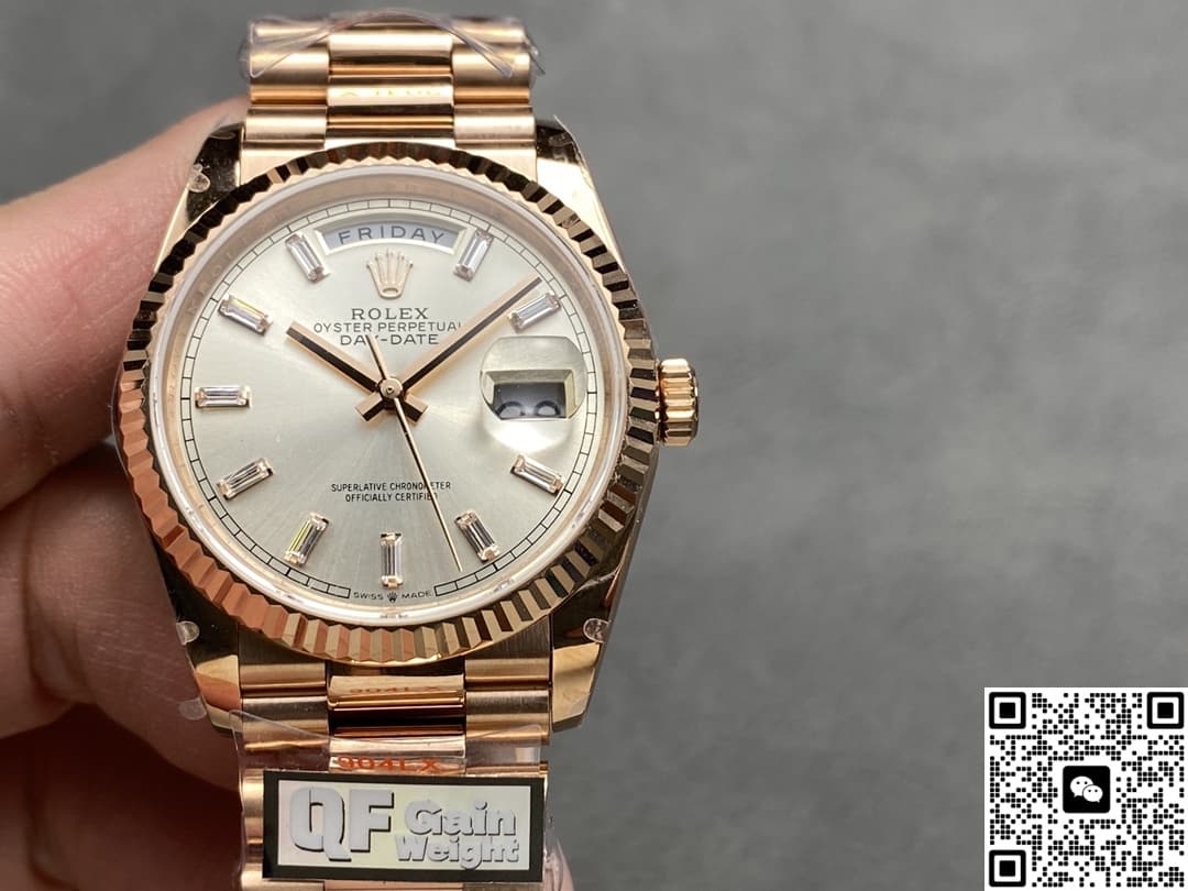 Replica Rolex Day-Date m128235-0087 QF Factory - AR Replica Watches